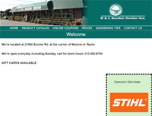 Tablet Screenshot of dlgarden.com